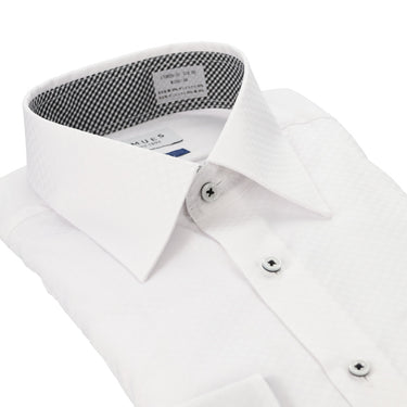 Non-iron Point Collar shirt - White_03