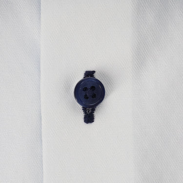 Non-iron Point Collar shirt - Blue_02