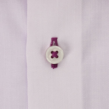 Non-iron Point Collar shirt - Lavender_02