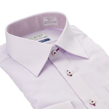 Non-iron Point Collar shirt - Lavender_03