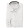 Non-iron Cotton Spread Collar Shirt - White_01