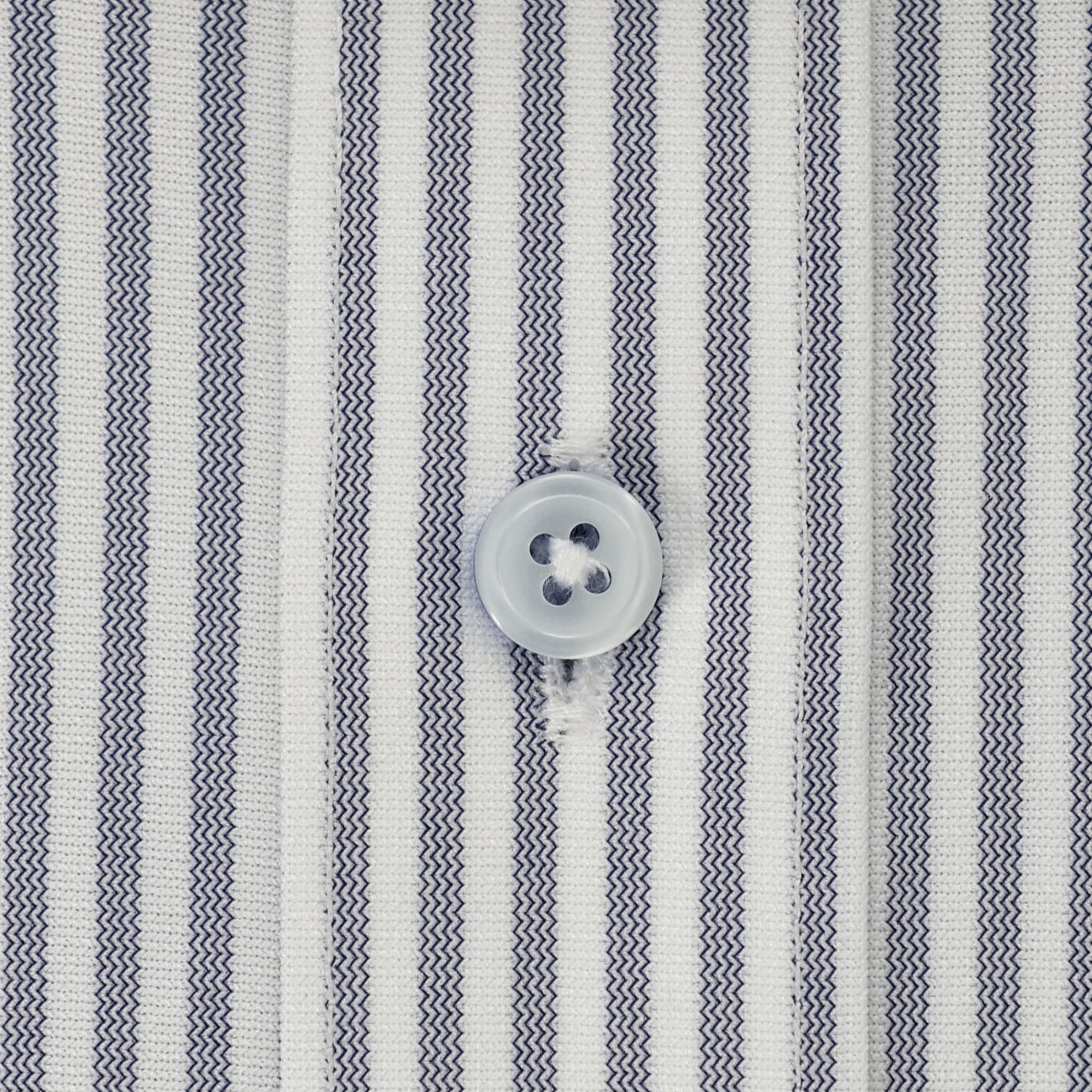 Japanese Fabric Non-iron Button-down Stripe Shirt - Navy_02