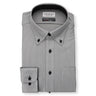 Japanese Fabric Non-iron Two-button Collar Shirt - Gray_01