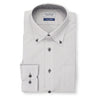 Non-iron Button-down Stripe Shirt - Gray_01