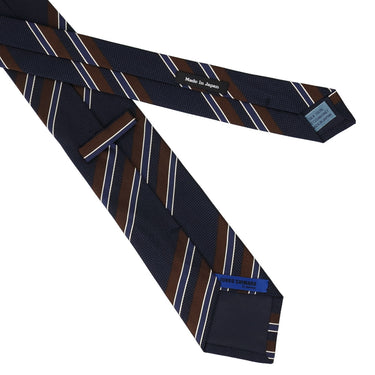 Japanese Fabric Striped Silk Tie