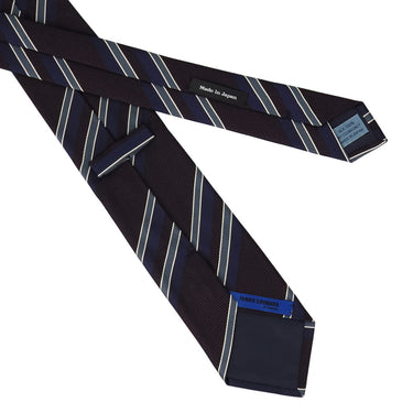 Japanese Fabric Striped Silk Tie