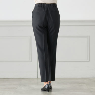 2-way Stretch Navy Blue Semi-tapered Pants_06