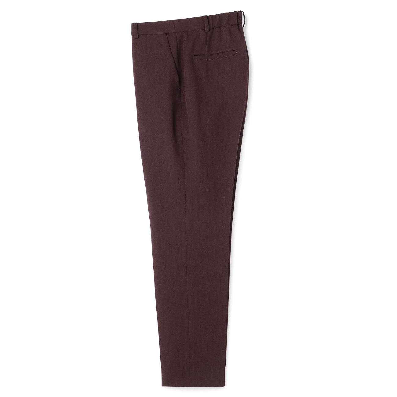 2-way Stretch Brown Semi-tapered Pants_04