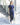 Linen-like Cropped Pants - Navy_05