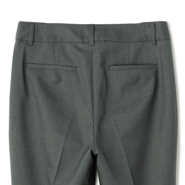 Pin Dot Cropped Pants - Gray_06