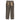 Classic Stretch Tapered Cropped Pants - Brown_13
