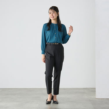 Smart Silhouette Black Pants_06