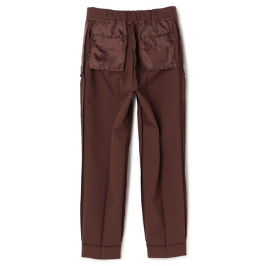 Smart Silhouette Wine Red Pants_24