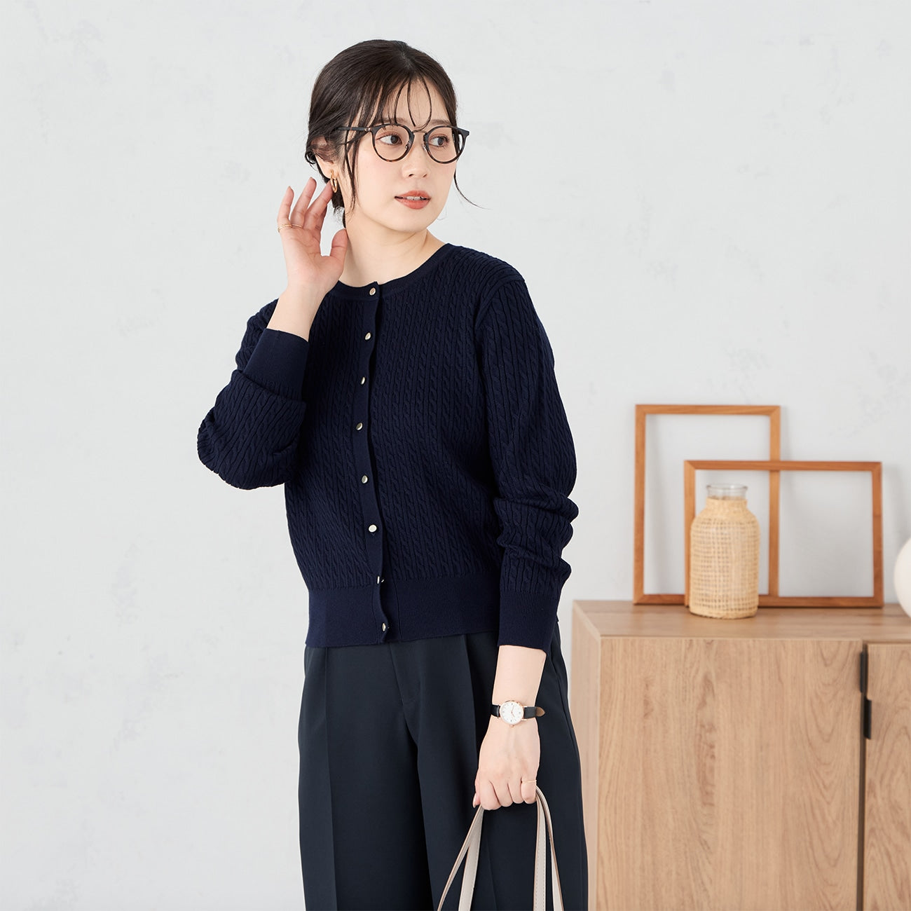 芭蕾舞阔腿裤 -深蓝