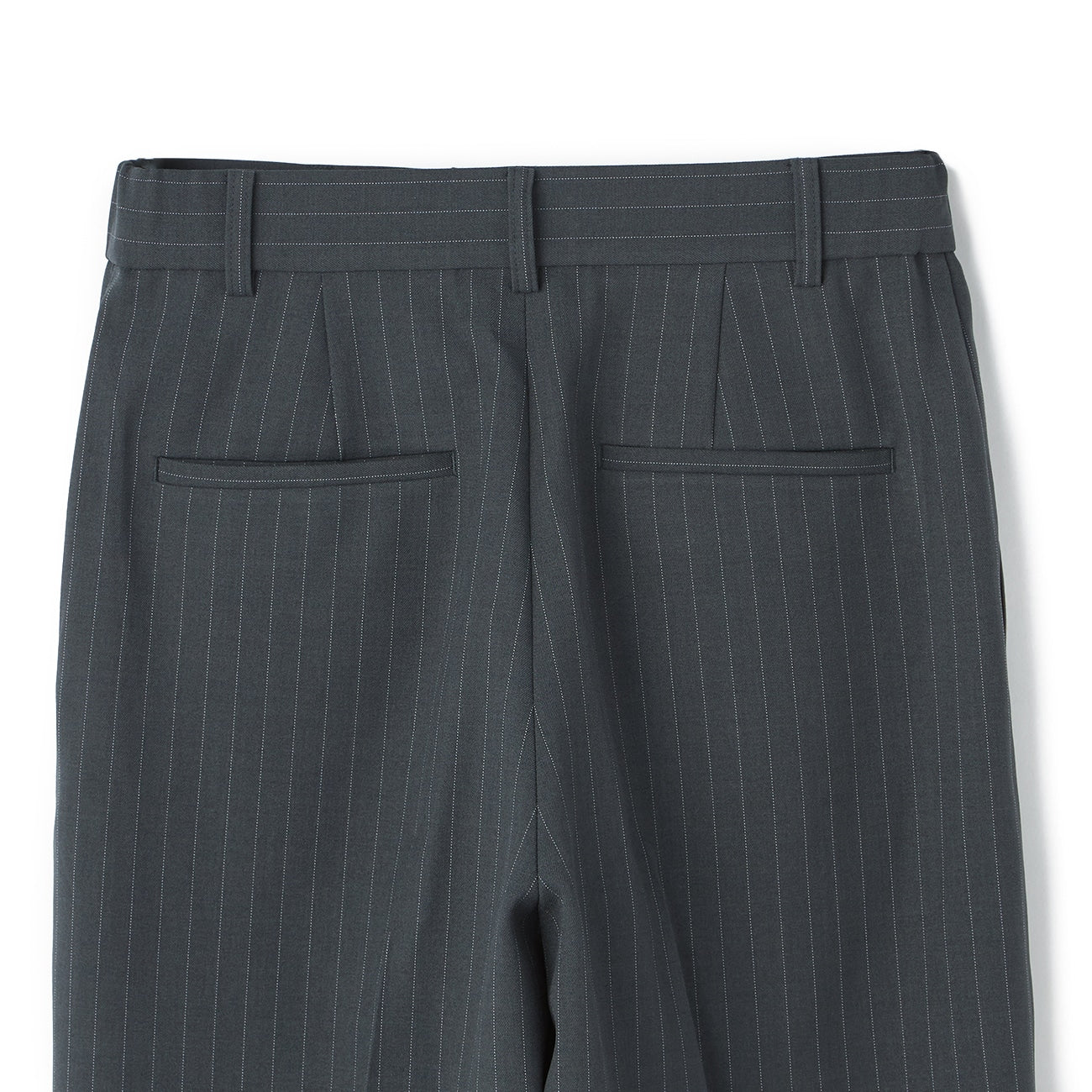 芭蕾舞条纹宽松长裤 -灰