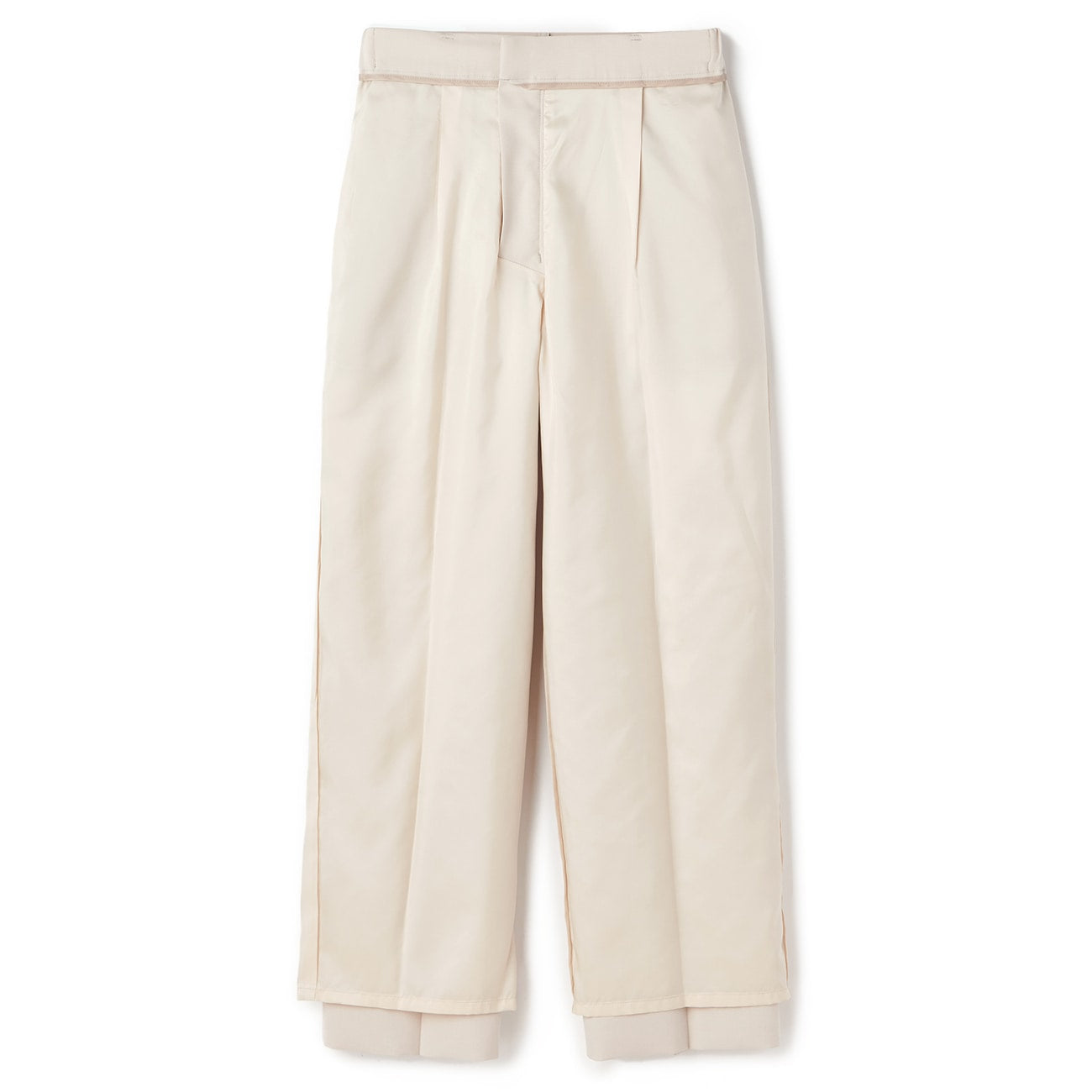 芭蕾舞宽长裤 - 米色_12