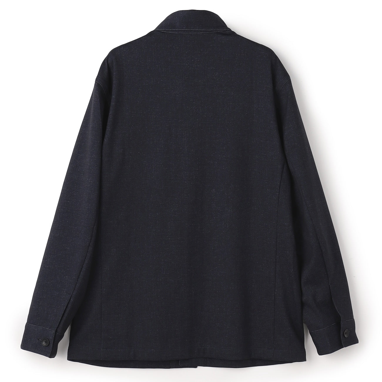 睡衣西裝 Printed Jersey Shirt外套 -深蓝