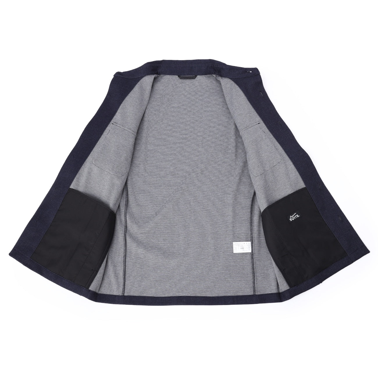 睡西衣 Printed Jersey Shirt外套 -深蓝