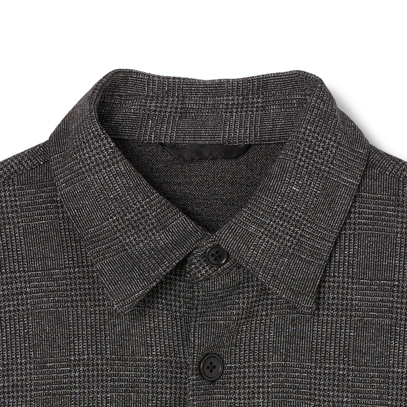 睡衣西裝 Premium Jersey Glen-plaid Shirt外套 - Medium灰