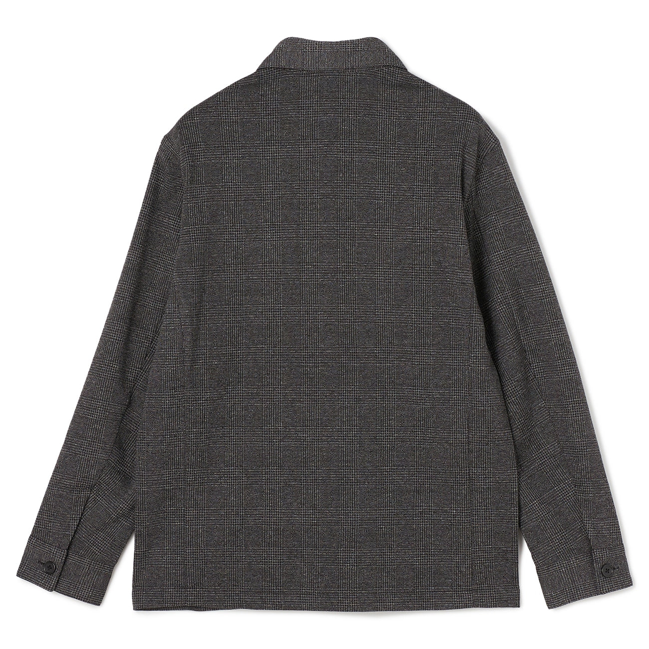 睡衣西裝 Premium Jersey Glen-plaid Shirt外套 - Medium灰