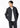 Washable Stretch Shirt Jacket - Navy_02