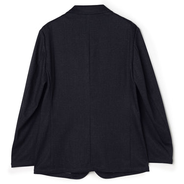 Printed Jersey Navy Blue Plain Jacket_07