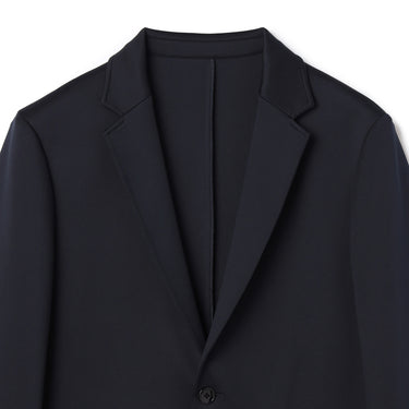 Jersey Navy Blue Plain Jacket_05