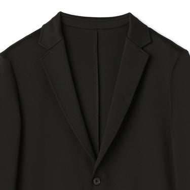 Jersey Black Plain Jacket_05