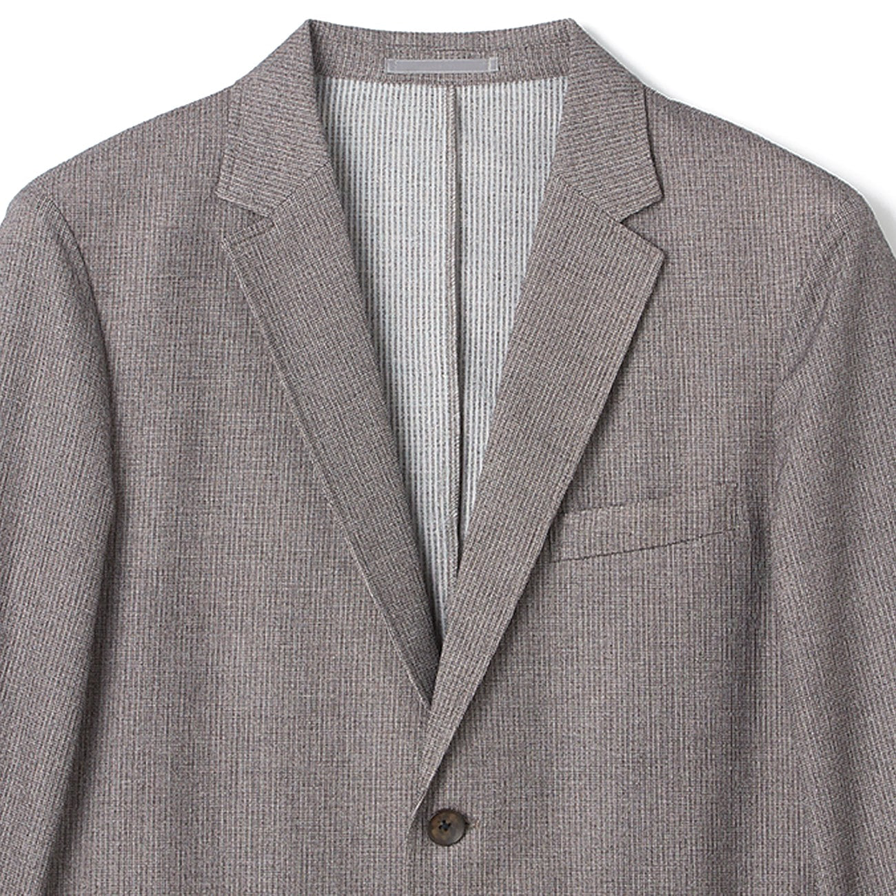 Pajama Suits Aircool Print Mesh Jacket - Brown_06