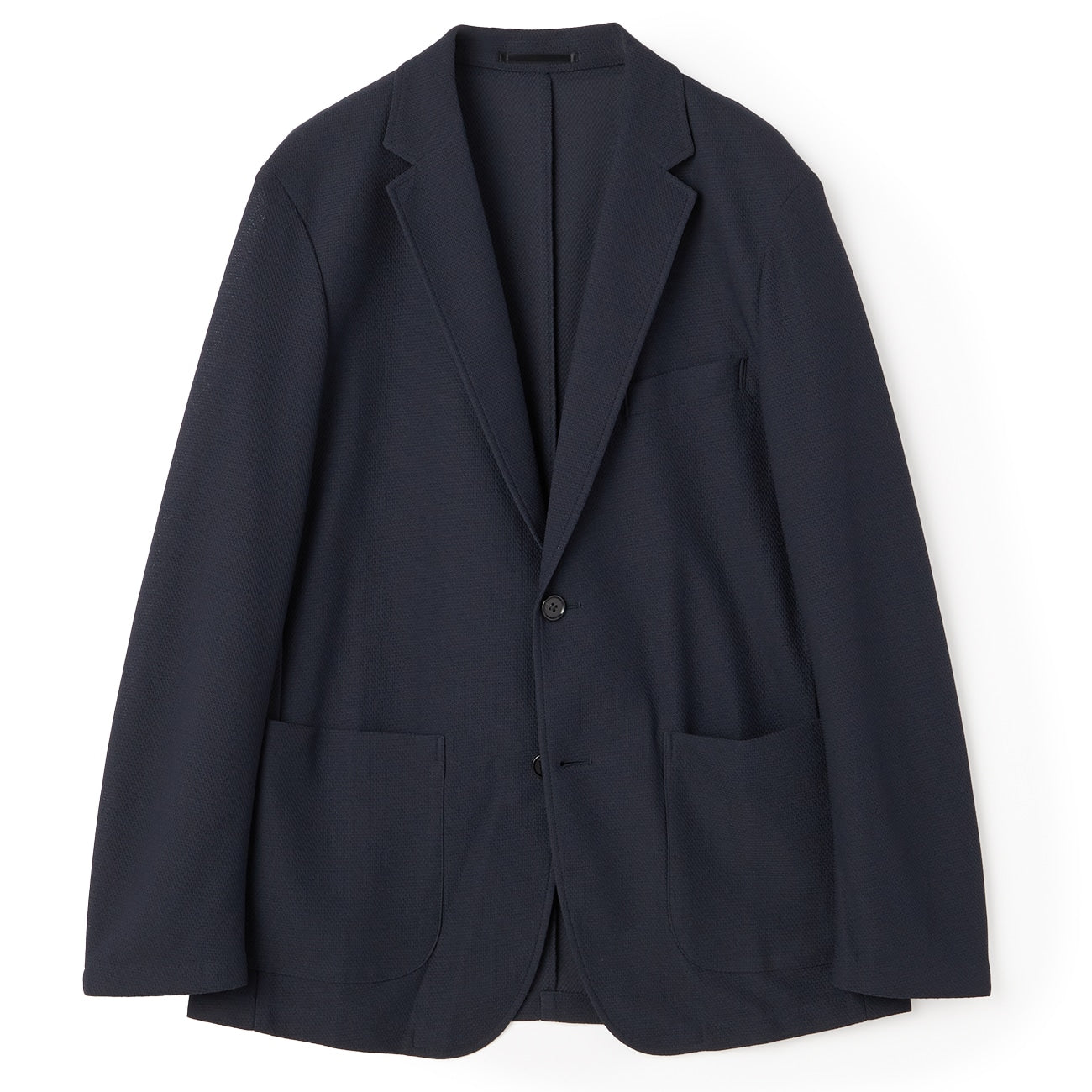 Pajama Suits Aircool Jacquard Jersey Jacket - Navy_03