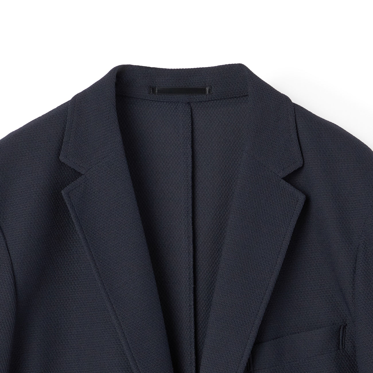 Pajama Suits Aircool Jacquard Jersey Jacket - Navy_05