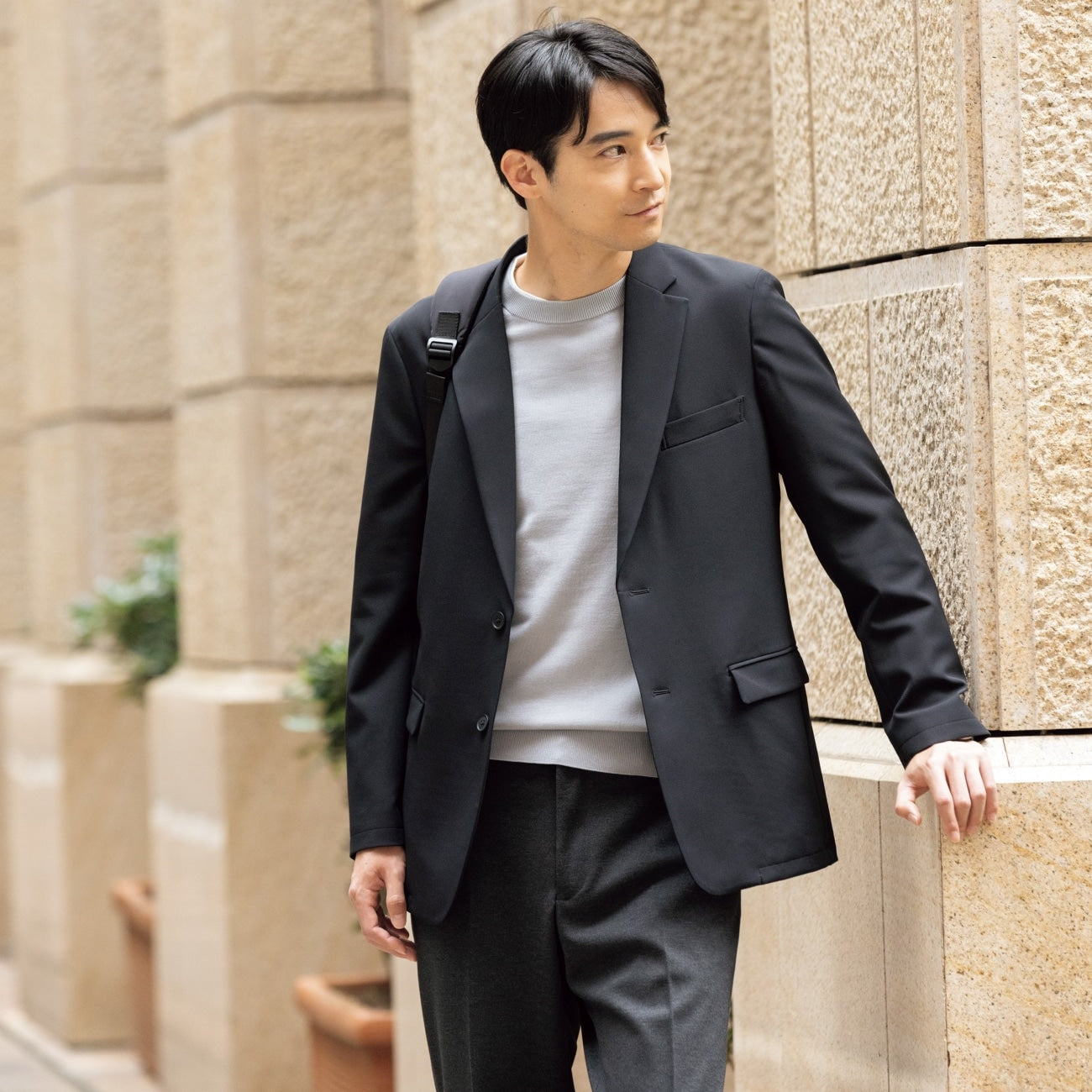 BIZ MOVE Functional Jacket - Black_01