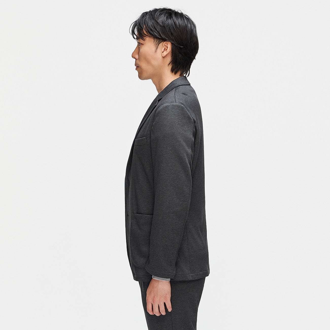 睡西服 Printed Jersey外套 -灰