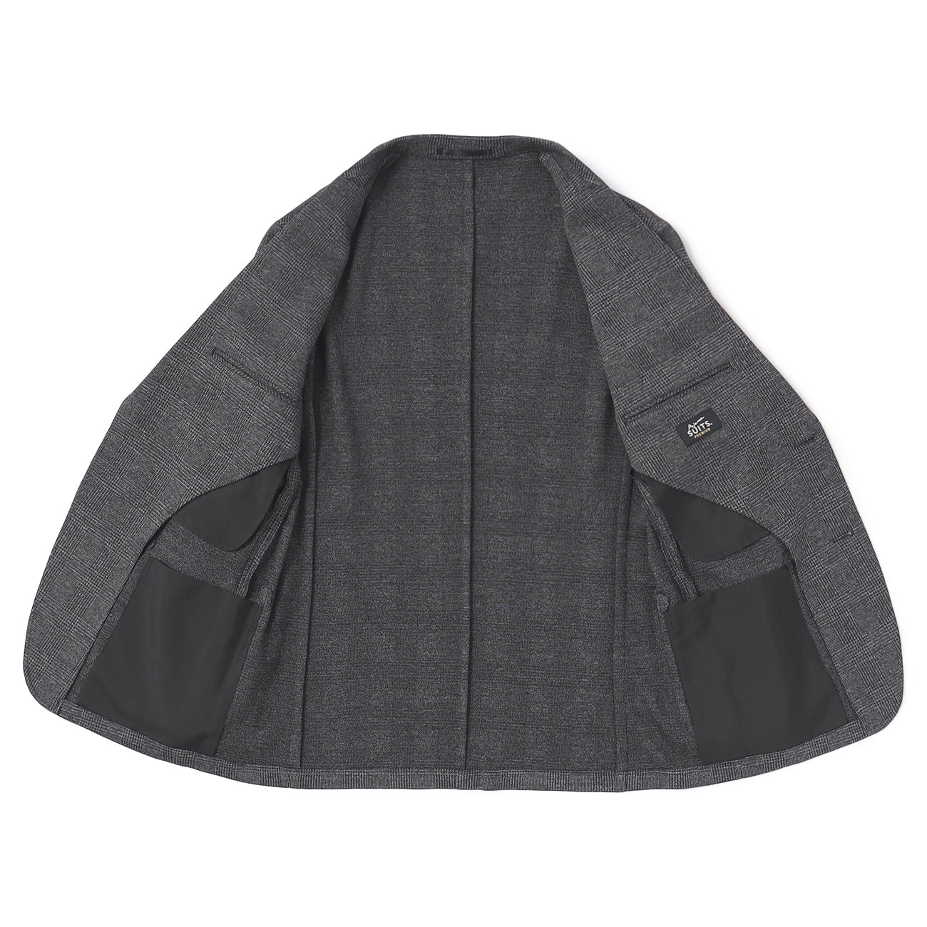 睡西衣 Premium Jersey Glen-plaid外套 - Medium灰