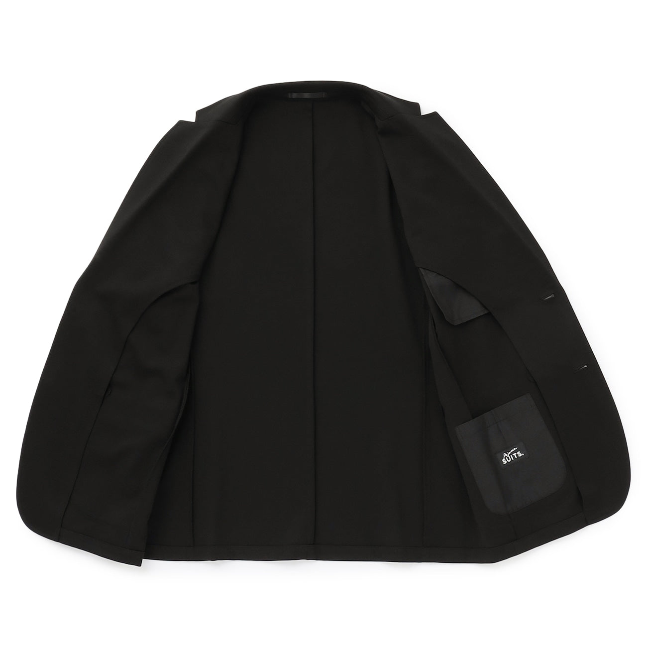 睡西服印花外套 - 黑色_05