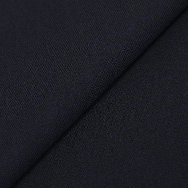 Washable Wool-Like Navy Blue Tailored Jacket_04