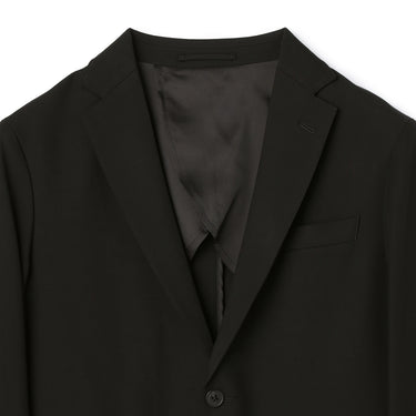 Washable Wool-Like Black Tailored Jacket_03