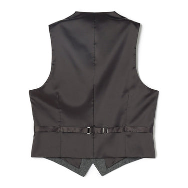 Bishu Light Homespun Fabric Vest -15