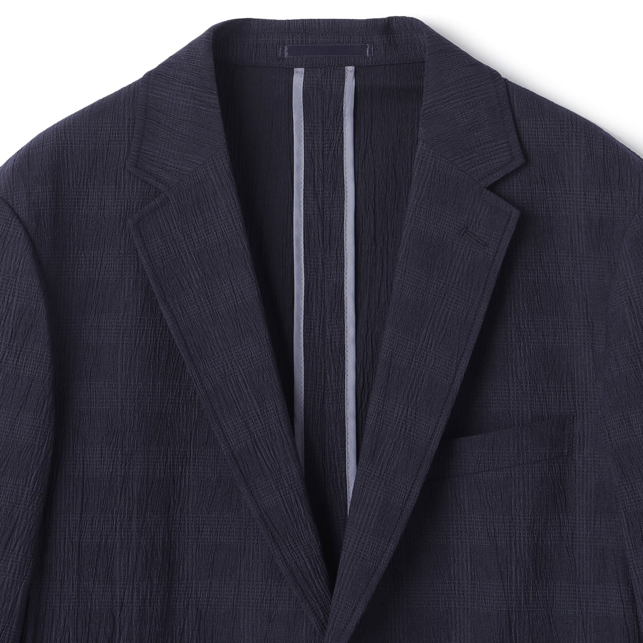 Pajama Suits Aircool Crepe Stretch Jacket - Navy_05