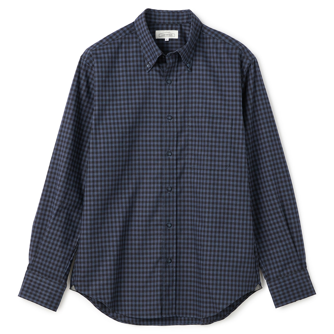 弹力格纹衬衫_04