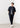 Pajama Suits Aircool Crepe Stretch Short Sleeve Shirt Jacket - Navy_02