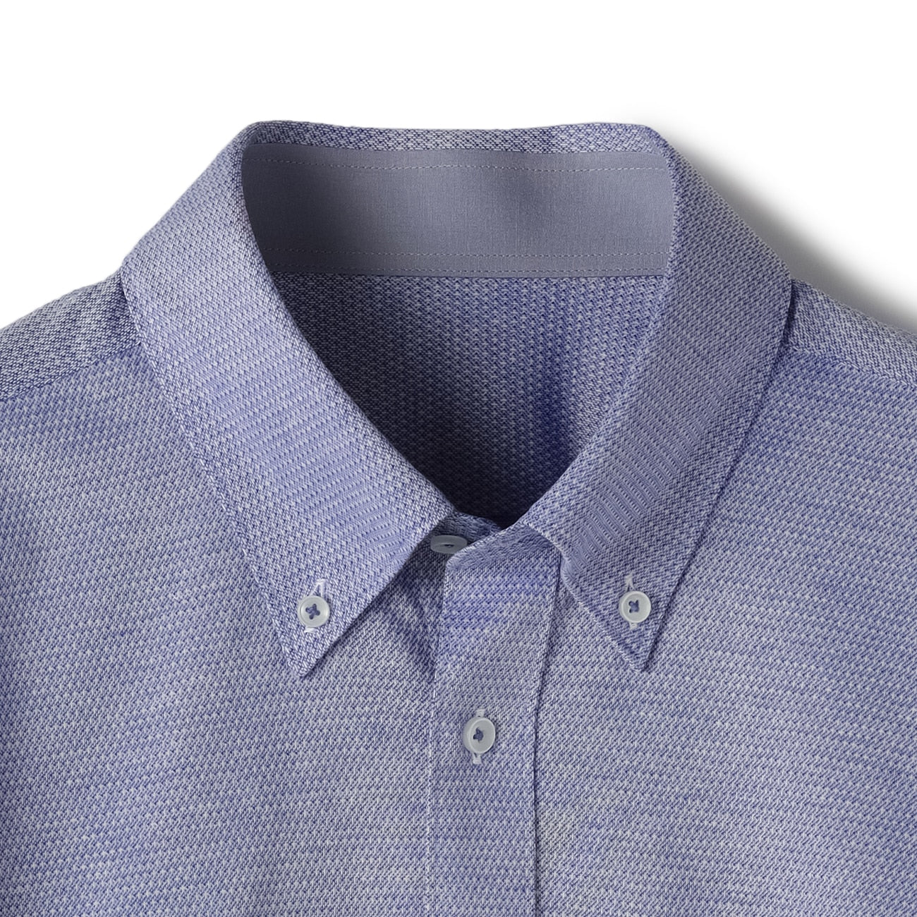 Bizknit Non-iron Button-down Shirt - Blue_03