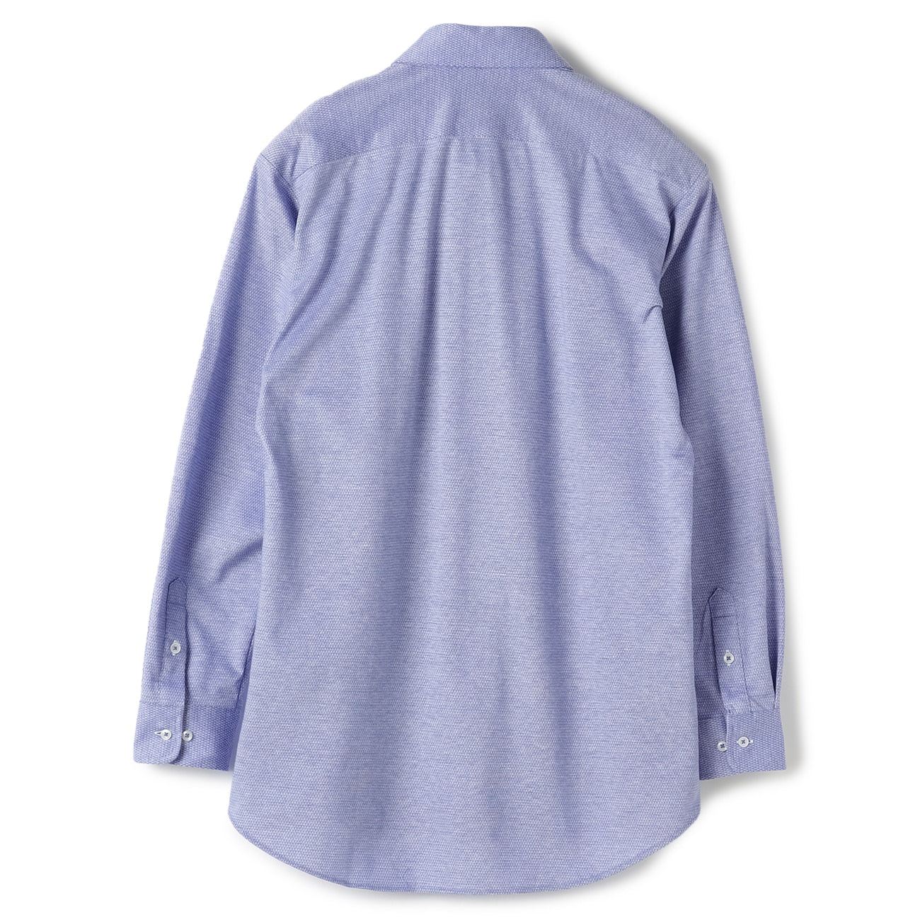 Bizknit Non-iron Button-down Shirt - Blue_04