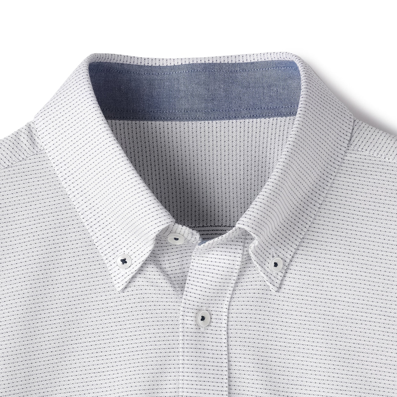 Bizknit Non-iron Button-down Shirt - White_03