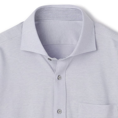 Bizknit Non-iron Cutaway Shirt - Light Gray_03