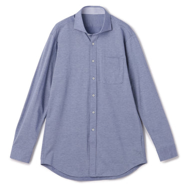 Bizknit Non-iron Cutaway Shirt - Navy_01