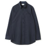 Bizknit免熨烫 弹力钮扣领衬衫 -深蓝