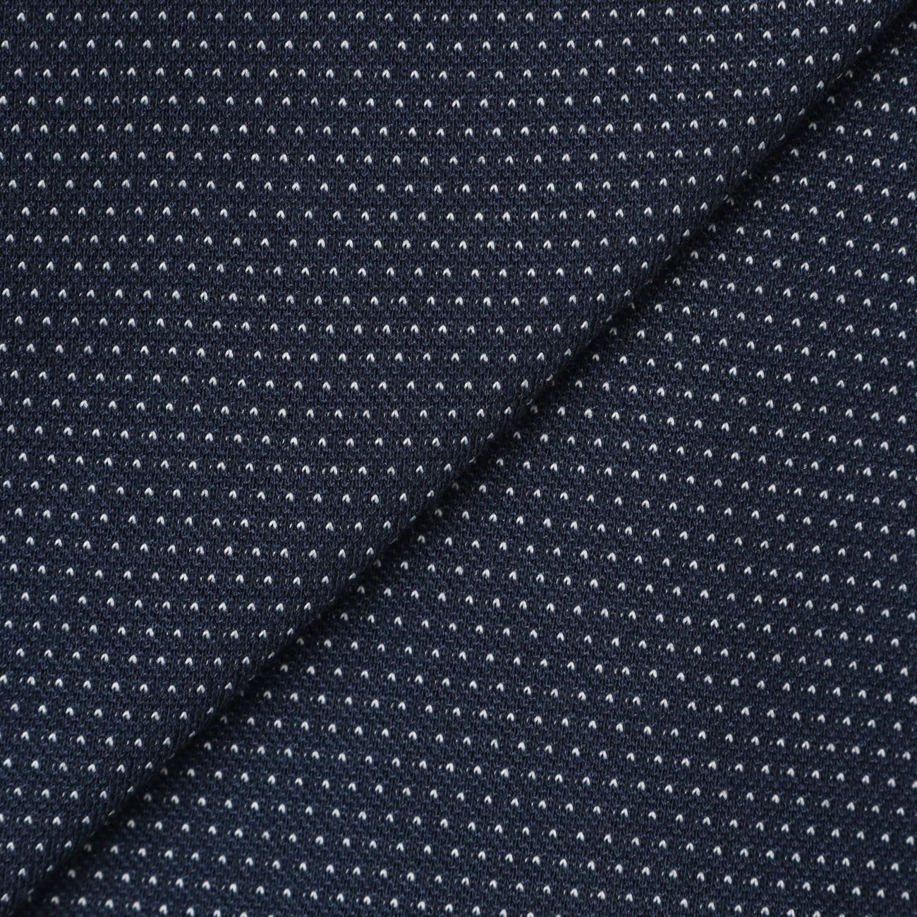 Bizknit免熨烫 弹力钮扣领衬衫 -深蓝