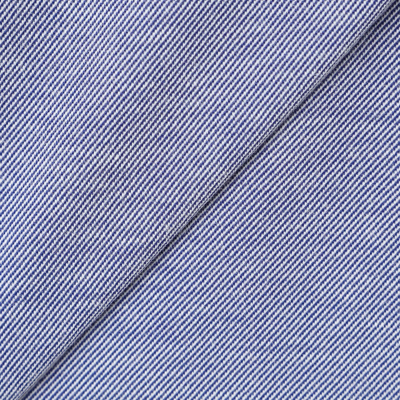 Bizknit免熨烫 弹力钮扣领衬衫 - 蓝色_02