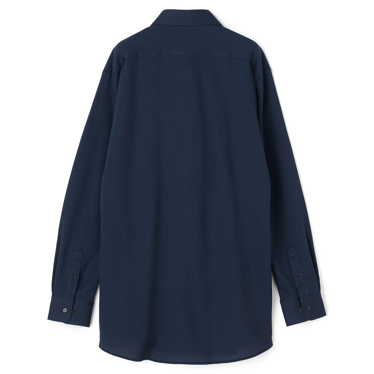 Bizknit免熨烫 弹力温莎领 衬衫 -深蓝